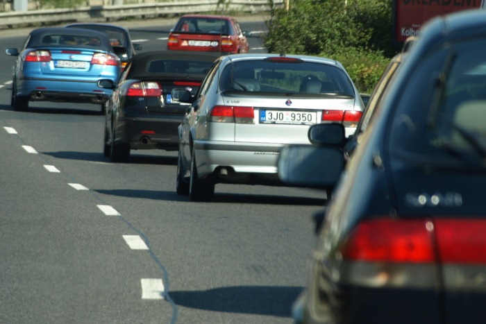 Garage Mach��ek: 10. SAAB slet Roudnice nad Labem