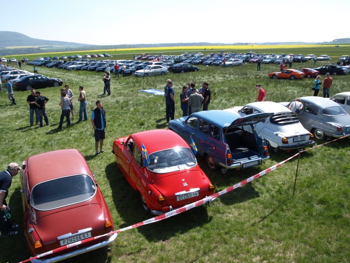 Garage Mach��ek: 10. SAAB slet Roudnice nad Labem